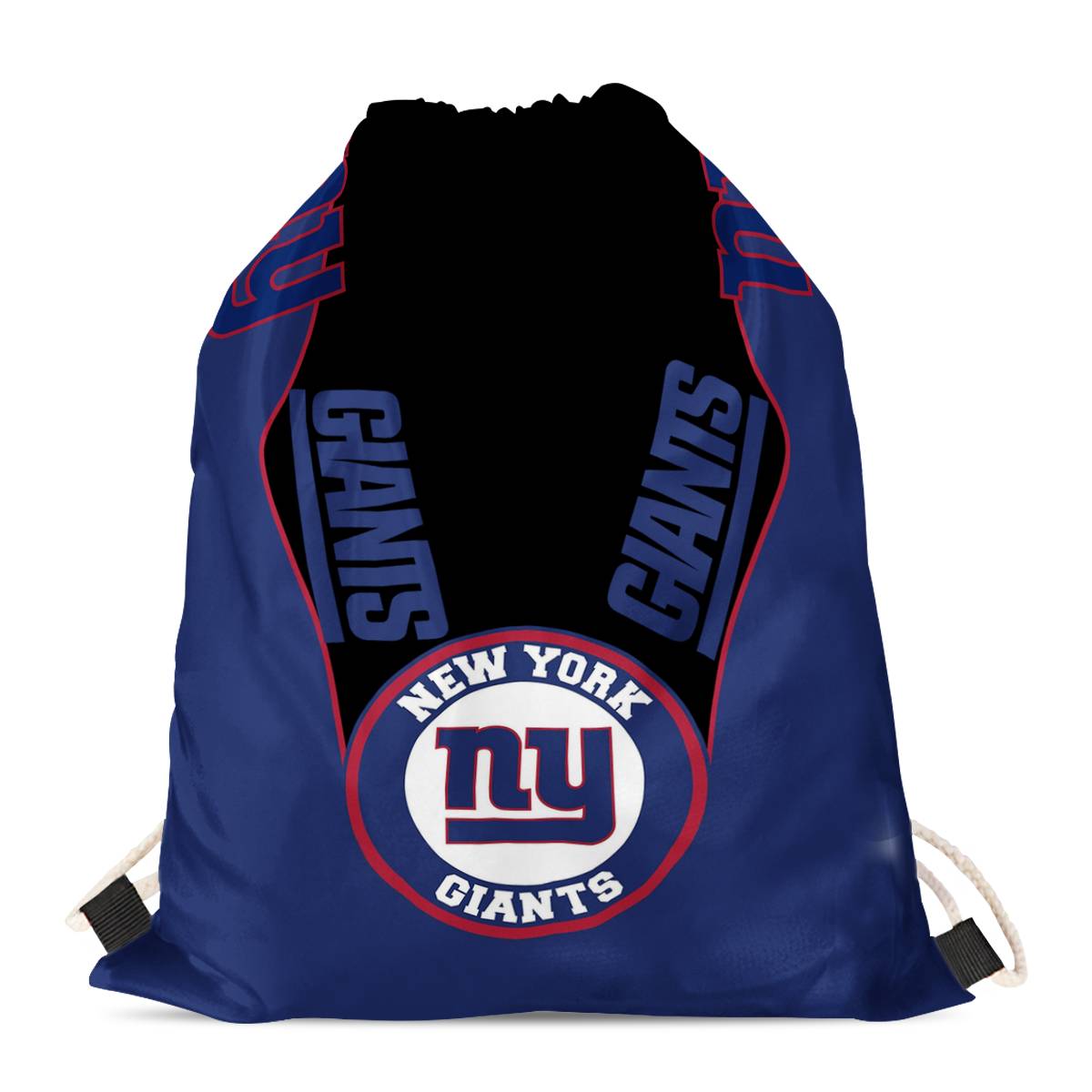 New York Giants Drawstring Backpack sack / Gym bag 18" x 14" 001